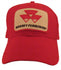 Massey Ferguson Tractor 6 Panel Red Hat Cap Gift MF Fits Most