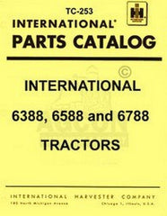 International 6388 6588 6788 Chass Parts Catalog Manual