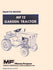 Massey Ferguson MF-12 MF12 Garden Tractor Repair Parts List Book Manual