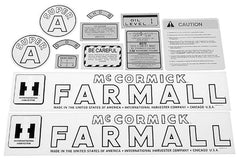 Decal International Harvester Super A Tractor