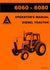 ALLIS CHALMERS 6060 6080 Diesel Operators Manual AC