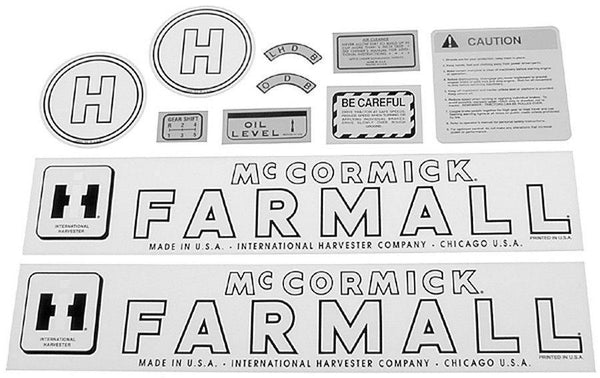 DECAL International Harvester H Tractor