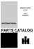 International Harvester 1440 Combine Parts Catalog Manual Current Revision IH 59