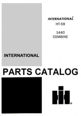 International Harvester 1440 Combine Parts Catalog Manual Current Revision IH 59