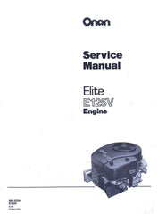 ONAN E124 / 125V / E140V Service Shop Manual 965-0764
