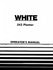 White Oliver Model 343 Planter Operators Manual