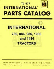 International 786 886 986 1086 1486 Chassi Parts Manual