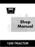 Oliver 1250 Tractor Gas & Diesel Shop Service Manual