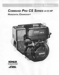 Kohler Command PRO CS CS4 CS6 CS8.5 CS10 4 6 8.5 10 12 Hydro HP Service Manual