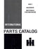 International 3152 Backhoe Hoe 3500-A 3500A Tractor Parts Catalog Manual IH