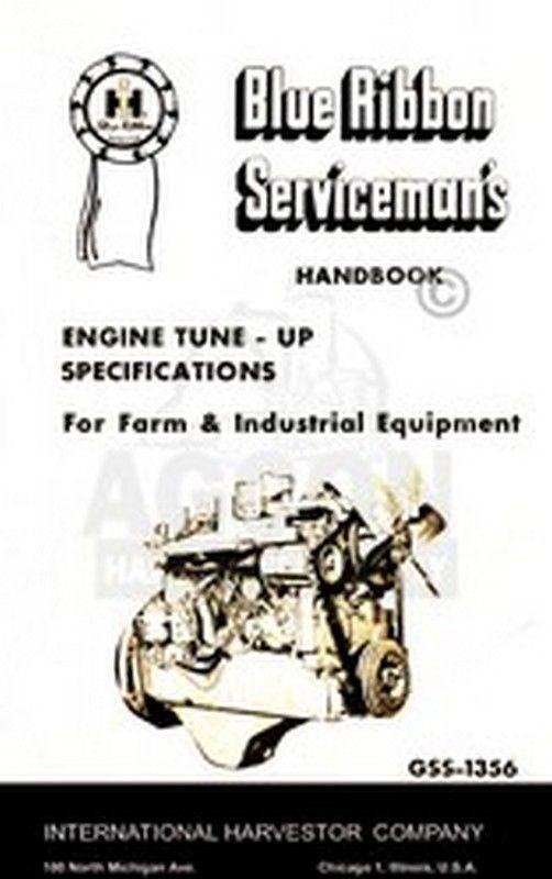 International Farmall Engine Tune-up Spe Service Manual
