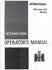 International 435 And 445 Baler Owner Operators Manual IH