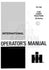 INTERNATIONAL CUB CADET 82 Series Parts Catalog Manual