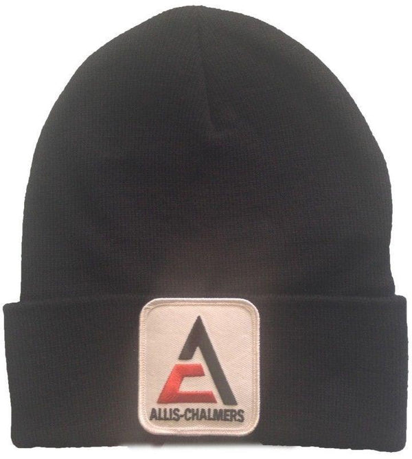 Allis Chalmers Tractor New Logo Black Knit Hat - Gift