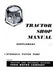 Ford Hydraulic Piston Pump For 600 700 800 900 Tractor Service Shop Manual