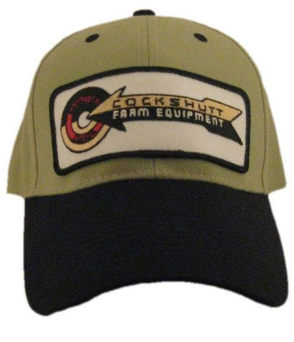 Cockshutt Tractor Khaki and Black Hat - Cap Gift Fits Most