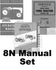 Ford 8N Tractor Chassis Service Operators Parts Manual