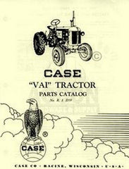 Case VAI Series Tractor Parts Catalog Manual