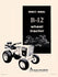 Allis Chalmers B-12 B12 Wheel Tractor Operators Manual