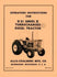 ALLIS CHALMERS D-21 D21 2 II Diesel Operators Manual