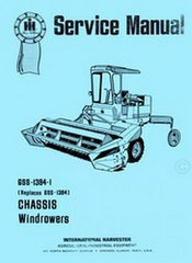 International Harvester 210 225 230 275 375 Windrower Chassis Service Manual IH