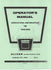 Oliver 66 Row Crop Standard Industrial Operator Owner Manual