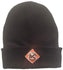 Allis Chalmers Tractor Vintage Logo Starburst New Black Knit Hat - Gift