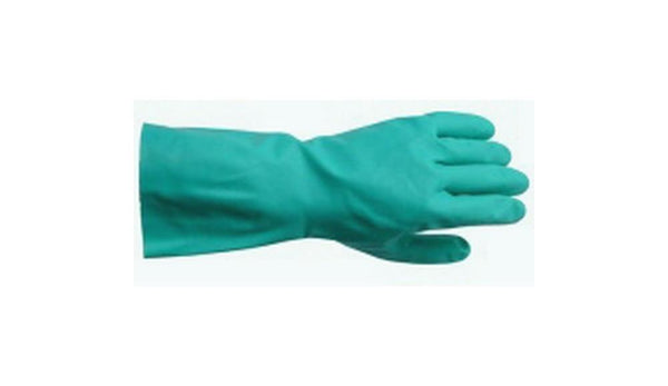14" Nitrile Green Gloves Medium/Lined 50-N160G/M 2337395-Wa8993B 395Wa8993B