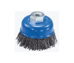 Crimped Wire Cup Brush 4" X 5/8"-11 Thread For Angle Grinder 30150 188030