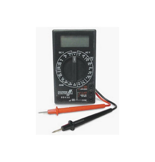 Diagnostic Functions: Dc Voltage Ac Voltage Dc Amperage Ohms Battery Test