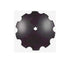 Disc Blade 20 X 9G ( 3.5Mm ) Notched Edge / Axle Size 7/8" Square X 1" Square