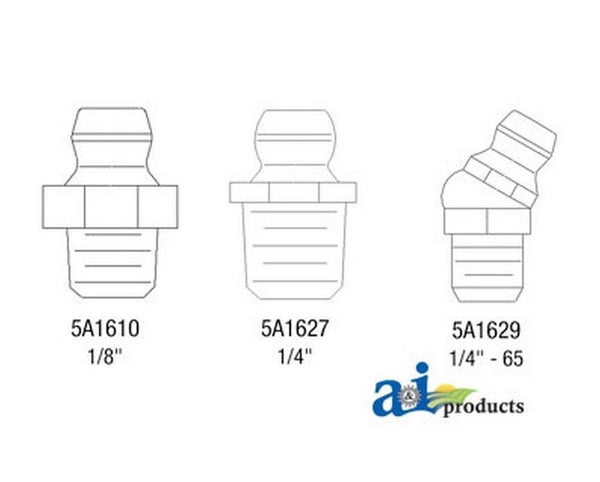 1/4" - Pipe Thread Fitting, 10 Pack GF14PT