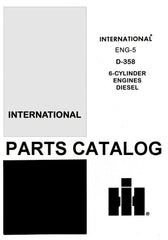 International 403 453 503 715 Combine D-301 8 Cyl. Diesel Engine Parts Manual IH