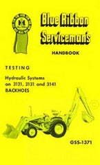 International TD-7 C T-8C TD-8 C 100C 125C Backhoe Hydraulic Test Service Manual