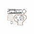 Conversion Gasket Set Fits John Deere, Jd500 Wheel 3020 Jd500A Backhoe 3010 3010