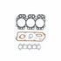 Head Gasket Set Fits John Deere Jd300 Wheel Jd135G Power Unit 215A Windrower 600