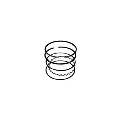 Ring Piston Set (Std) Bands  499425 Briggs and Stratton