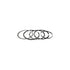 Ring Piston Chrome Set Bands 298982 Briggs and Stratton