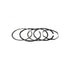 Ring Piston Chrome Set Bands 299743 Briggs and Stratton