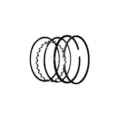 Rings Piston Chrome Set Bands  299745 Briggs and Stratton