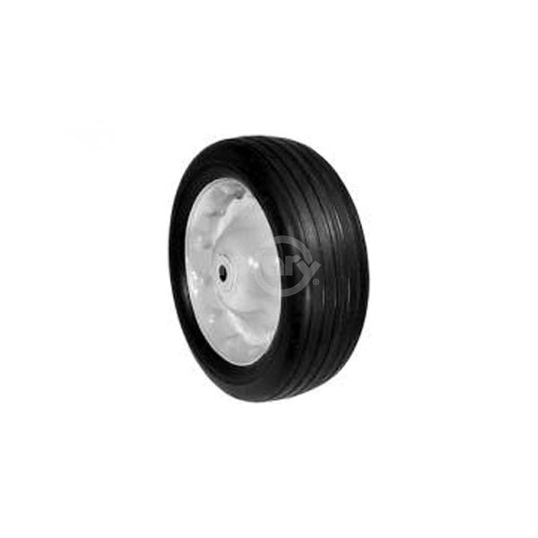 Steel Wheel10.25  X  3.25 Mtd (Painted White)  734-0510 Mtd