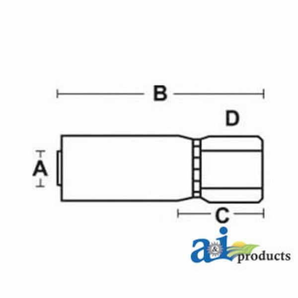 (Hc-Fp) Female Nptf Pipe - Rigid - Straight FP-04-04