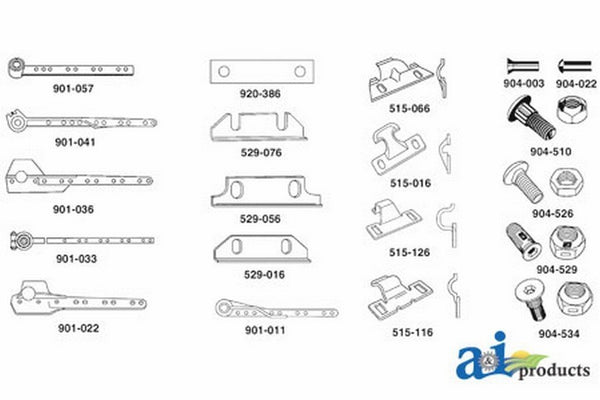 (1Lb) 1/4 X 7/8" Oh Rivet 904-041