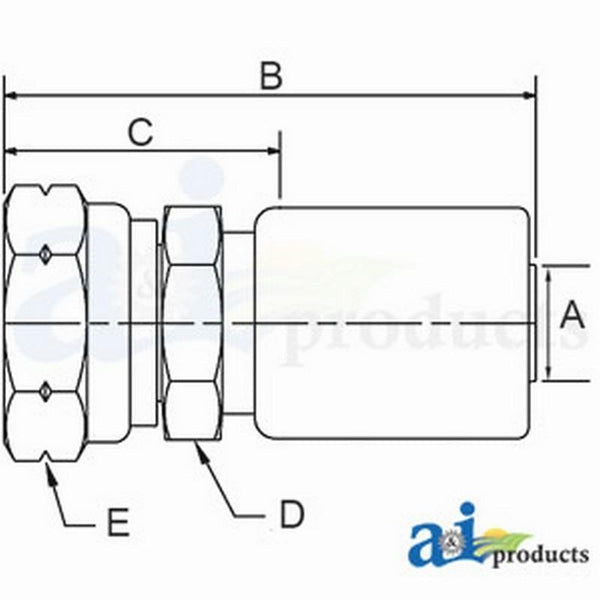 (Hc-M-Bspt) Male Bsp Taper Pipe - Rigid - Straight M-BSPT-04-06