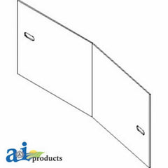 Cover Plate; Concave Extension Only CCP1680E
