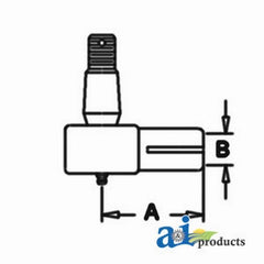 Cylinder End, Female Thread A40963