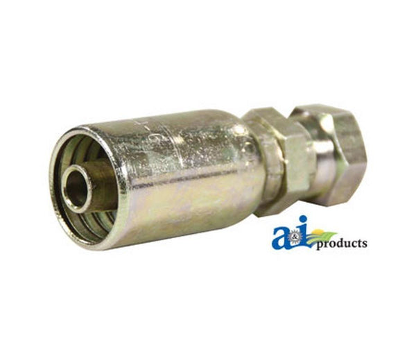 (Hc-F-Bspx) Female Bsp Parallel Pipe - Swivel - Straight F-BSPX-06-04