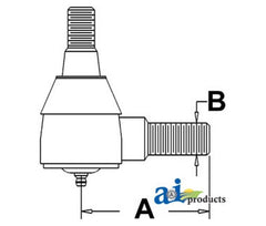 Cylinder End, Power Steering G102130