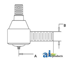 Cylinder End, Power Steering K207721