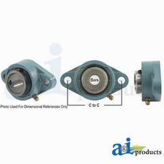 2 Bolt Flanged with Set Screws SATNR1716R-I